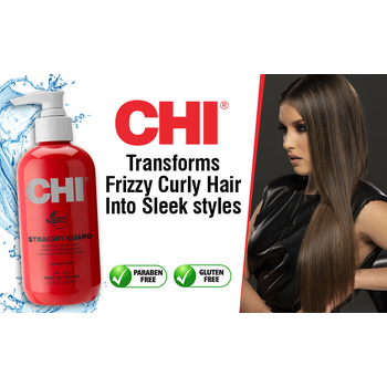 Chi Straight Guard Smoothing Styling Cream - Balzam na vlasy